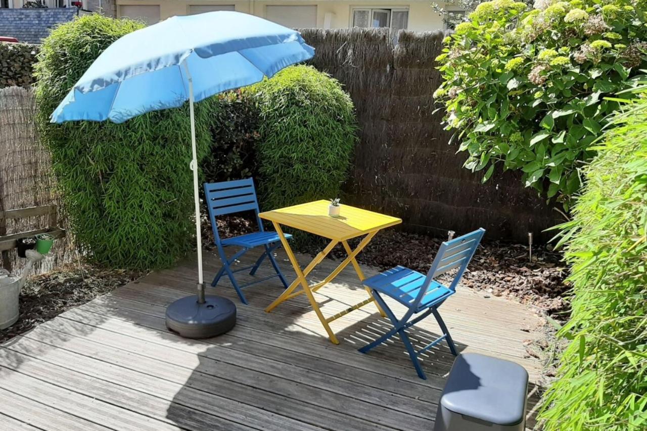 T2 50M Du Marcheplagesjardin Priverue Calme Dinard Exteriör bild